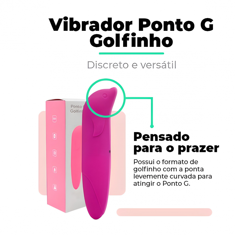 Vibrador Golfinho Ponto G